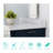 30 Inch Carrara Natural Marble Vanity Backsplash
