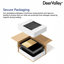 Évier de cuisine à cuve simple encastrable en composite à quartz 25 po x 19 po DeerValley avec accessoires