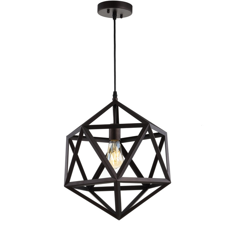 Branan 1 - Light Oil Rubbed Bronze Single Pendant