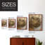 ABSTRACT Series CCXI - reproduction encadrée de qualité supérieure - prête à être accrochée - aucun clou requis - aucun clou requis-2031704442-2031704443