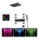 Black Spa LED Smart LCD Control Display 5 way Thermostatic Shower System Set