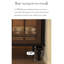 Table de bar extensible en bois d'hévéa de style français
