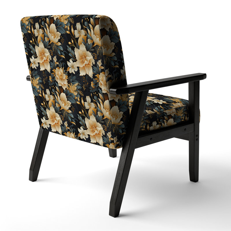 Chaise d'appoint rembourrée Timeless Peony Sophistication II - Cottage