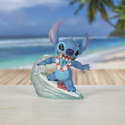 Figurine Precious Moments Ride The Waves Disney