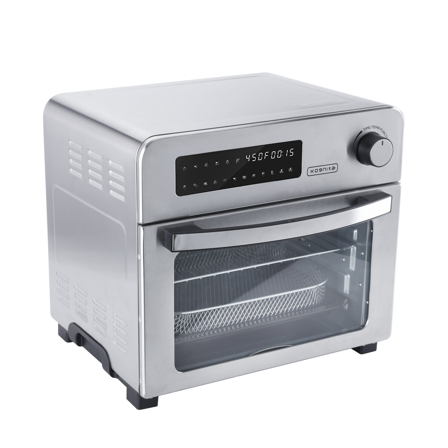 Black & Decker TO1760SS 4-Slice Toaster Oven - Silver