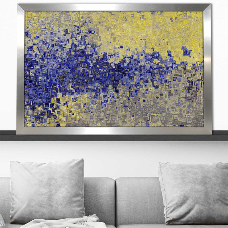 Psaumes 73:25 My Only Desire - Peinture, Encadrement argenté, H 21,5 po x l 27,5 po x P 0,75 po