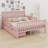 Wood Platform Bed With Guardrails On Both Sides And Drawers-1849508171-1849508168