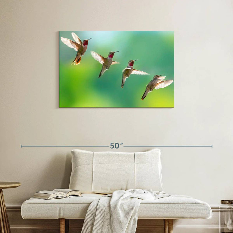 Colibris volants, H 24 po x l 36 po