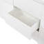 Commode moderne 6 tiroirs avec bureau amovible