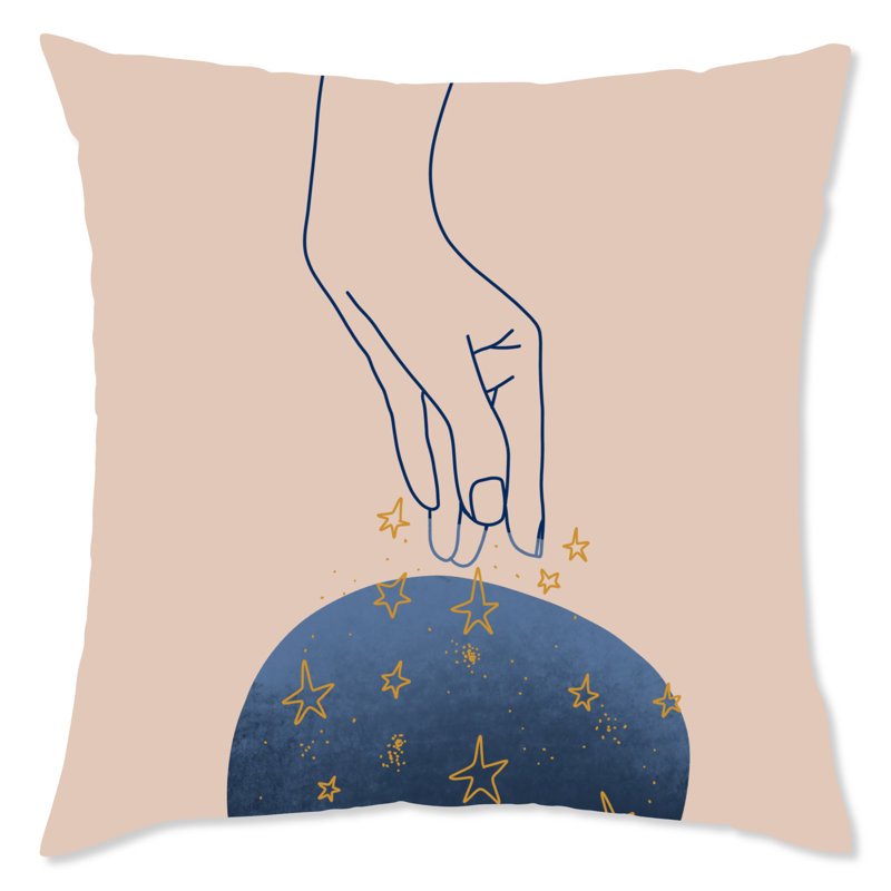 Housse et insert de coussin beauté carré