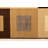 Vintage Checkered Brown Area Rug-107120125