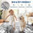 Hallway Runner Rug Non Slip Machine Washable Area Rugs Modern Abstract Bedside Floor Cover Non Shedding Contemporary Carpet for Laundry, Kitchen, Bedroom-985121135