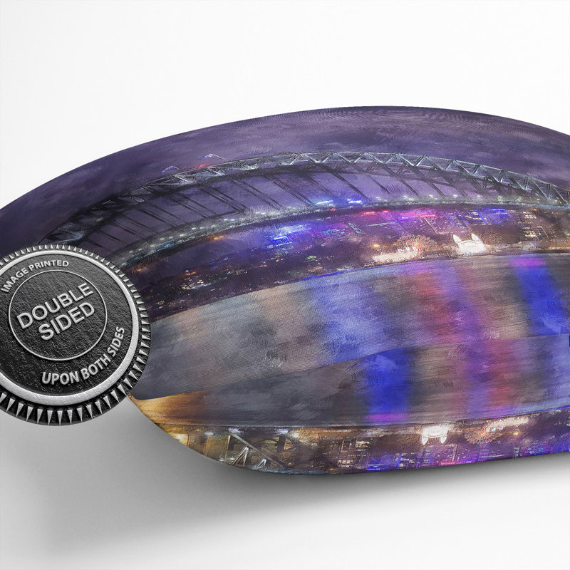 Square Cushion, 55cm H x 55cm W x 20cm D