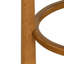 Ensemble de 2 tabourets de bar d'intérieur en bois avec dossier bas-54961128