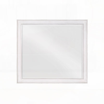 White Finish Mirror