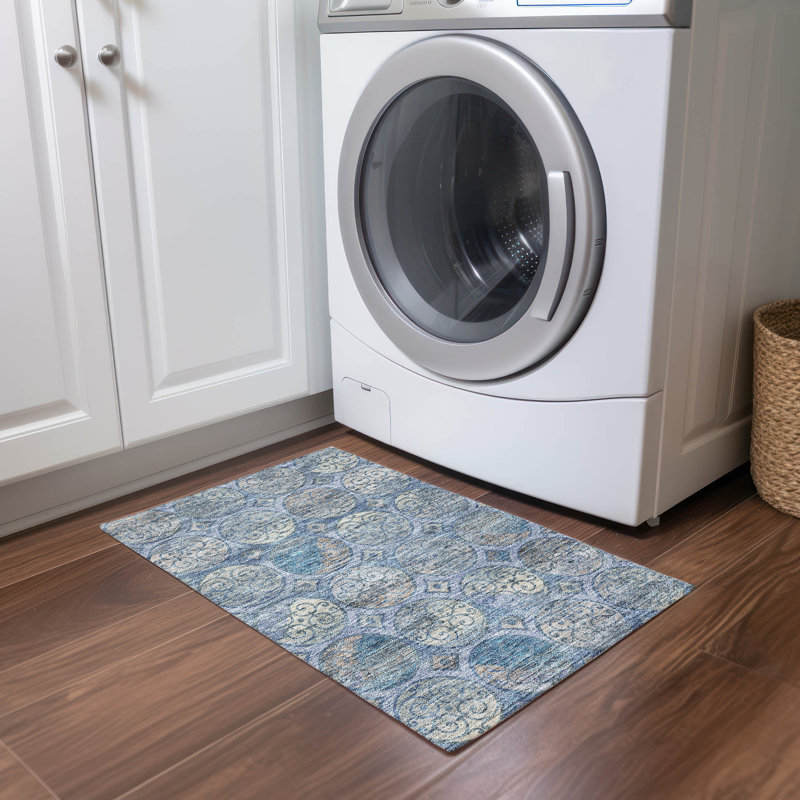 Tapis intérieur / extérieur Neysa, Rectangle 1 pi 8 po x 2 pi 6 po