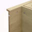 Garde-manger arqué de 70,28 po de hauteur, armoires de cuisine en bois de style campagne moderne, armoire de rangement arquée avec tablettes réglables, armoire polyvalente pour la cuisine, la salle à manger et le salon