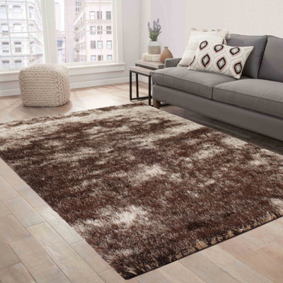 Tarbox Solid Colour Shag Area Rug