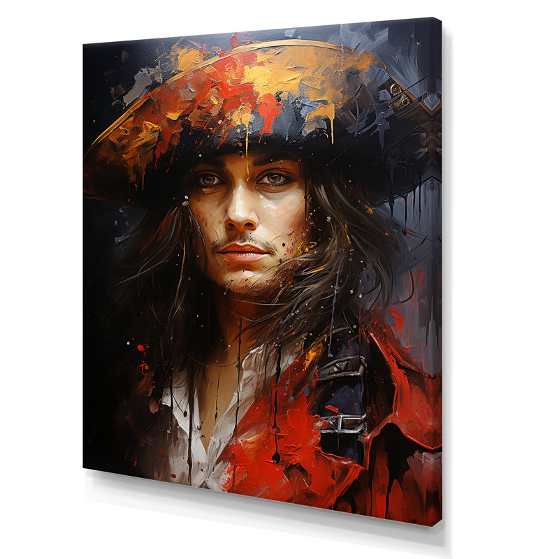Buccaneer Rogues Reflections, H 20 po x l 12 po x P 1 po, Toile tendue