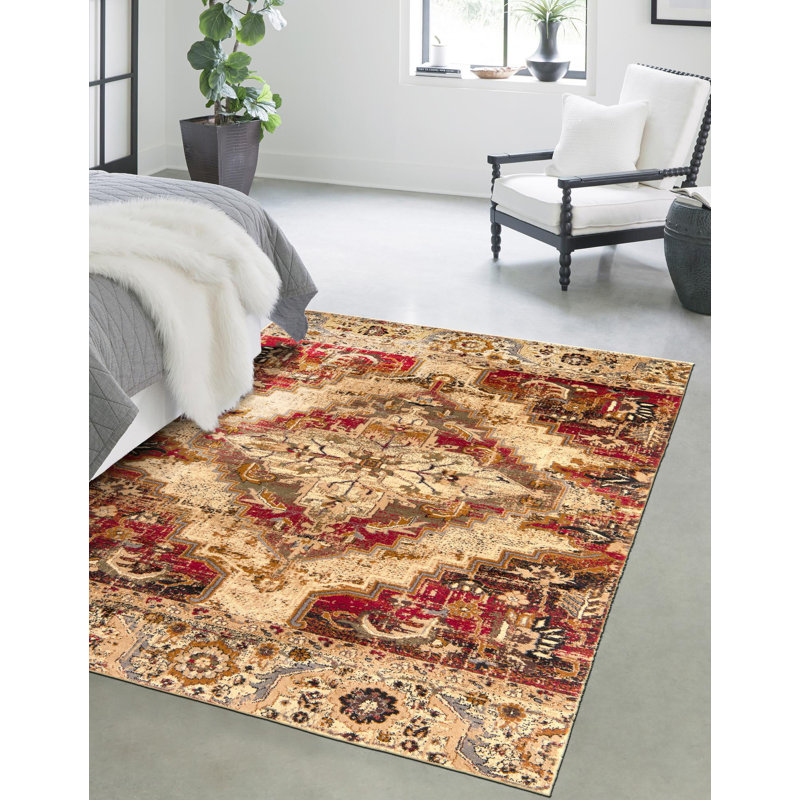 Alameda Oriental Indoor Rug, Rectangle 5'3" x 8'