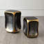 Formation Accent Table-Black/Gold-Sm