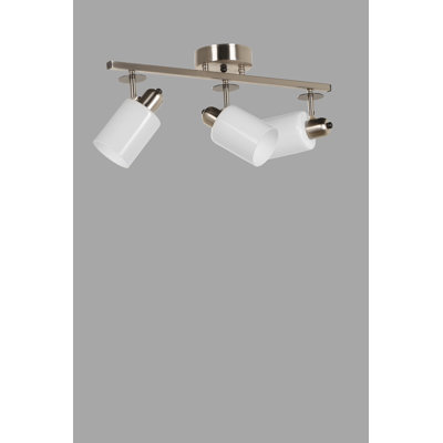 Modern Chandelier with Metal Body, White Finish, 22.4 x 7.9 x 15.7 inches | E27 Socket (Max 40W), Electrostatic Oven Dried Paint | Perfect for Hotels & Scandinavian Décor | Elegant Lighting Solution