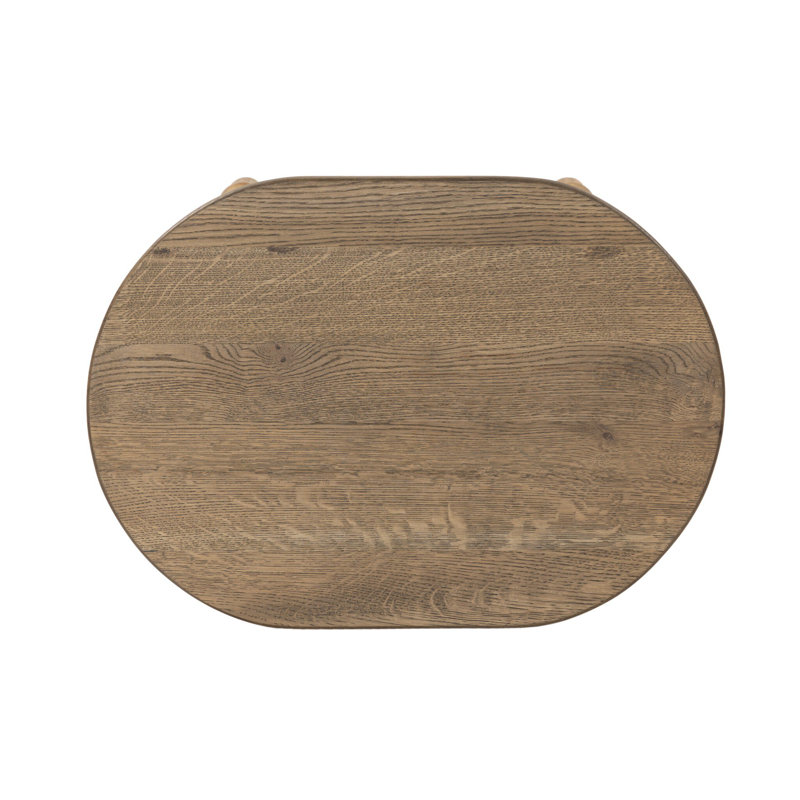 Charnes End Table, Warm Natural Oak