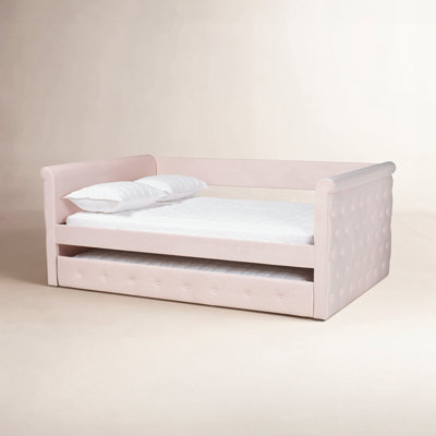 Samitha Upholstered Daybed with Trundle