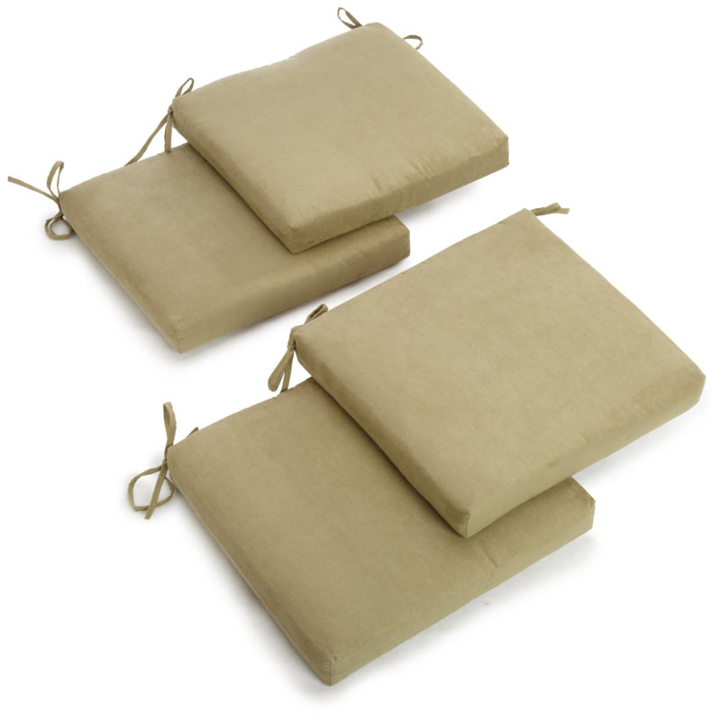 Outdoor 3'' Seat Cushion, Sage