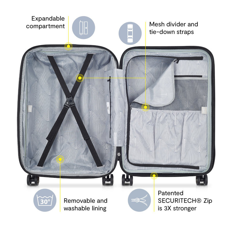 Ensemble de valises intelligentes 3 pièces Delsey