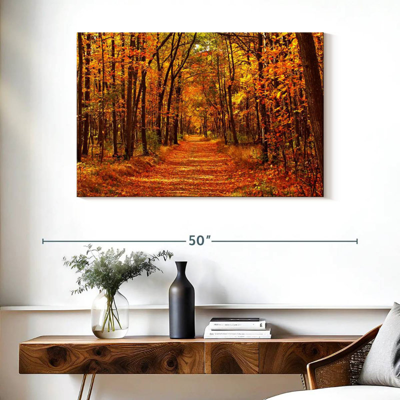 Alvord Maple Forest Pathway, 26" H x 39" W
