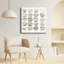 Peinture décorative sur toile