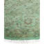 Overdyed Hand-Knotted Wool Modern-Contemporary Green Area Rug 8' 1" x 8' 1"