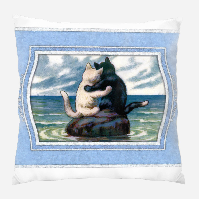  Coussin Cat, Microsuède, Intérieur
