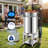 Arc 64Qt Stainless Steel Seafood Boil Pot With 200,000Btu Propane Burner Foldable Legs For Outdoor Deep Fryer, Large Cooking Pot For Turkey Fryer, Crab, Crawfish, Shrimp, Lobster Boiling Stock Pot-125137160
