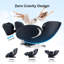 Fauteuil de massage 3D Zero Gravity, fauteuil inclinable de shiatsu complet avec application