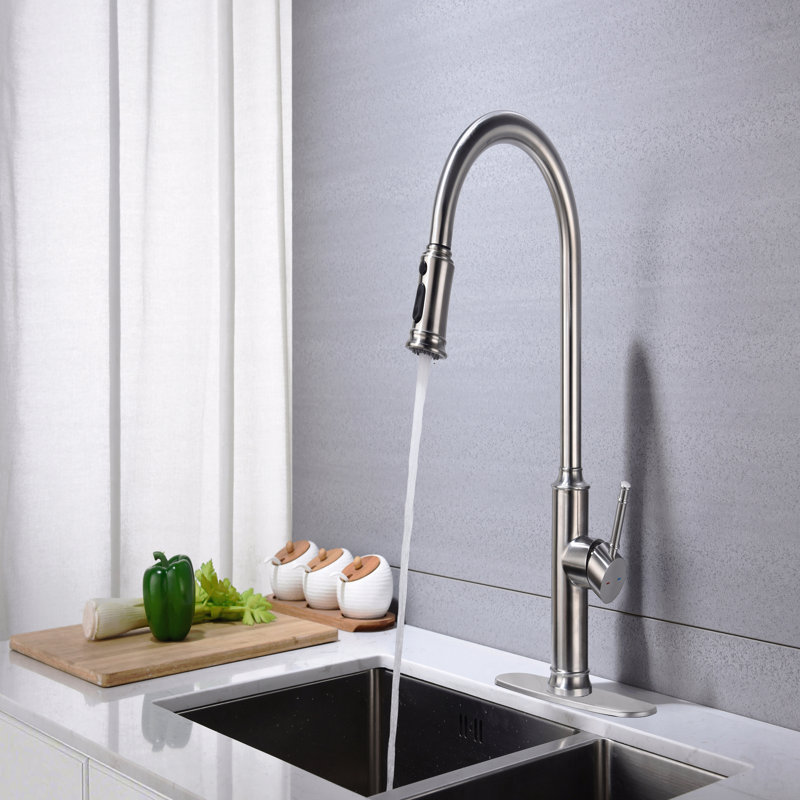Robinet de cuisine avec douchette extractible