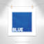 Impression sur papier bleu roulé-47479234