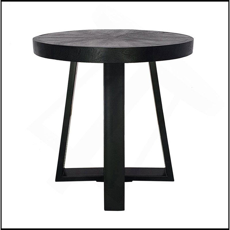 D23.5X24.5" Coffee Table, Black