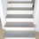 Rubber-Cal "Diamond-Plate" Metallic Step Mats - 2.5mm x 48"x 10" - Silver (6pack)
