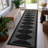 Geometric Black/Ivory Easy-Care Jute-Style Indoor/Outdoor Flat Woven Area Rug-483164751-472426825