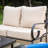 Asfand Outdoor Patio Loveseat with Cushions-126594030