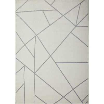 Tapis crème Jakavious Bixelm