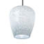 7.8"W Cindy Glam Blue And White Globe Shade Pendant Light - Latitude Run®