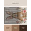 Tapis abstrait moderne et contemporain en tissu beige lavable à la machine Dyal-992972755