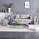 Plerre 19.7'' tall End Table & MDF Coffee Table with Stylish Texture Design
