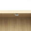 Armoire à 4 portes avec 1 tiroir, 4 tablettes intérieures réglables, armoire de rangement-1368724503
