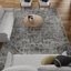 Tapis oriental gris en polypropylène tissé à la main Raghdah-1511613344