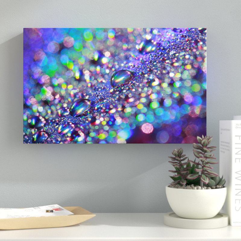 « colours of arc-en-ciel », reproduction de photo sur toile tendue, H 30 po x l 47 po x P 2 po