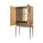 Bouquet Solid Wood Bar Cabinet